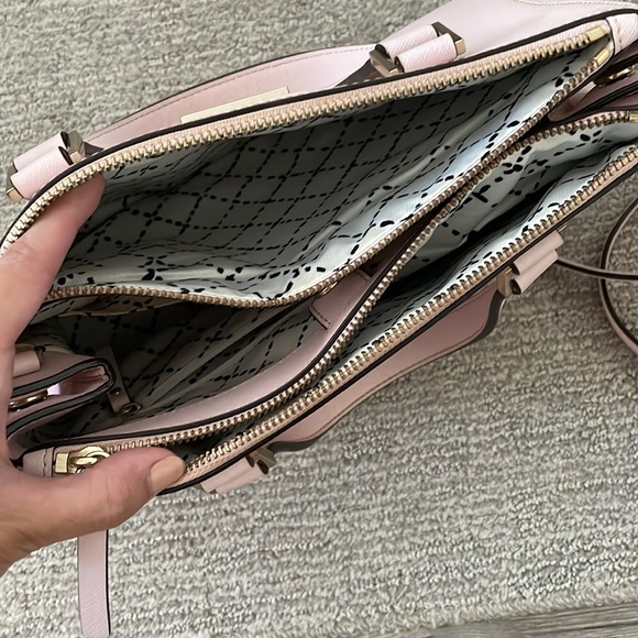 Kate Spade Pink Purse with strap - Picture 6 of 7
